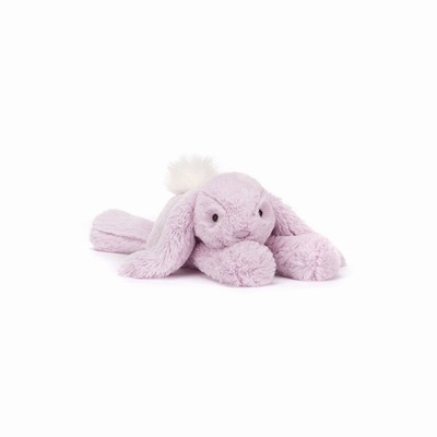 Jellycat Smudge Lavender Rabbit Bunnies USA | 87295DJRZ